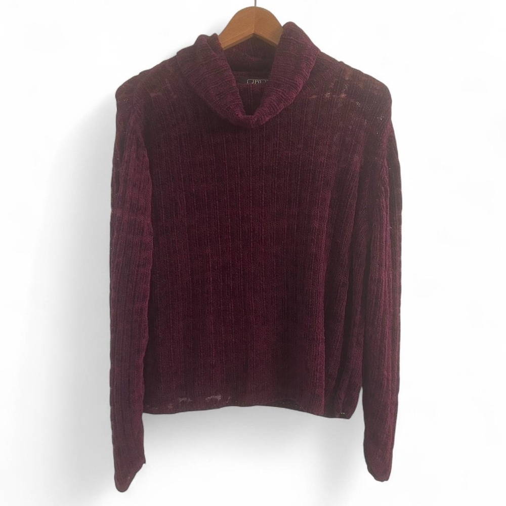 Vintage Jeanne Pierre Cowl Neck Sweater